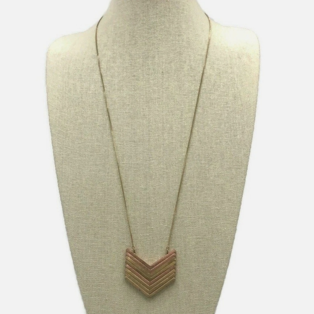 Madewell Elegant Arrowstack Necklace - image 1